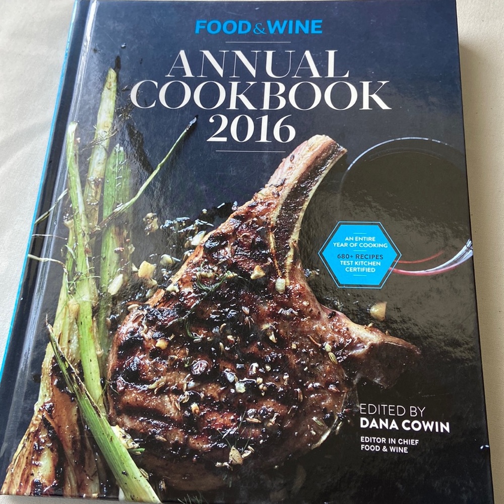 Food & Wine 2016 Annual Cookbook Recipes
